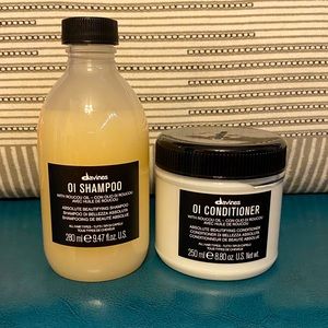 NEW Davines OI shampoo and conditioner combo